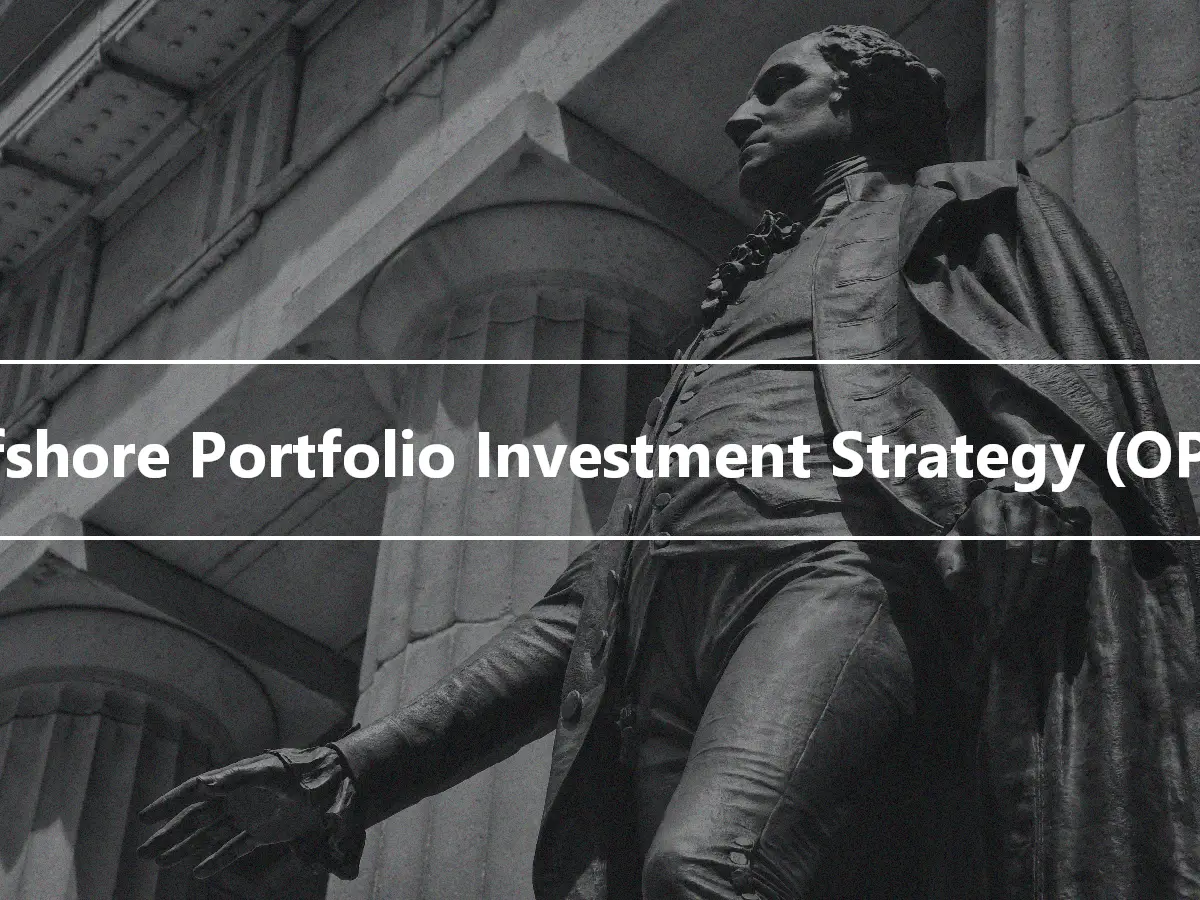 Offshore Portfolio Investment Strategy (OPIS)