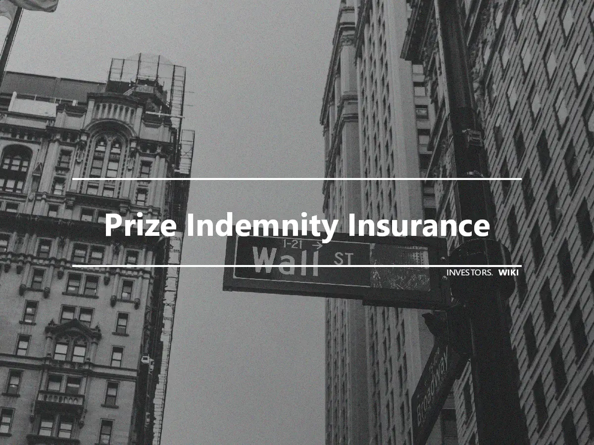 Prize Indemnity Insurance