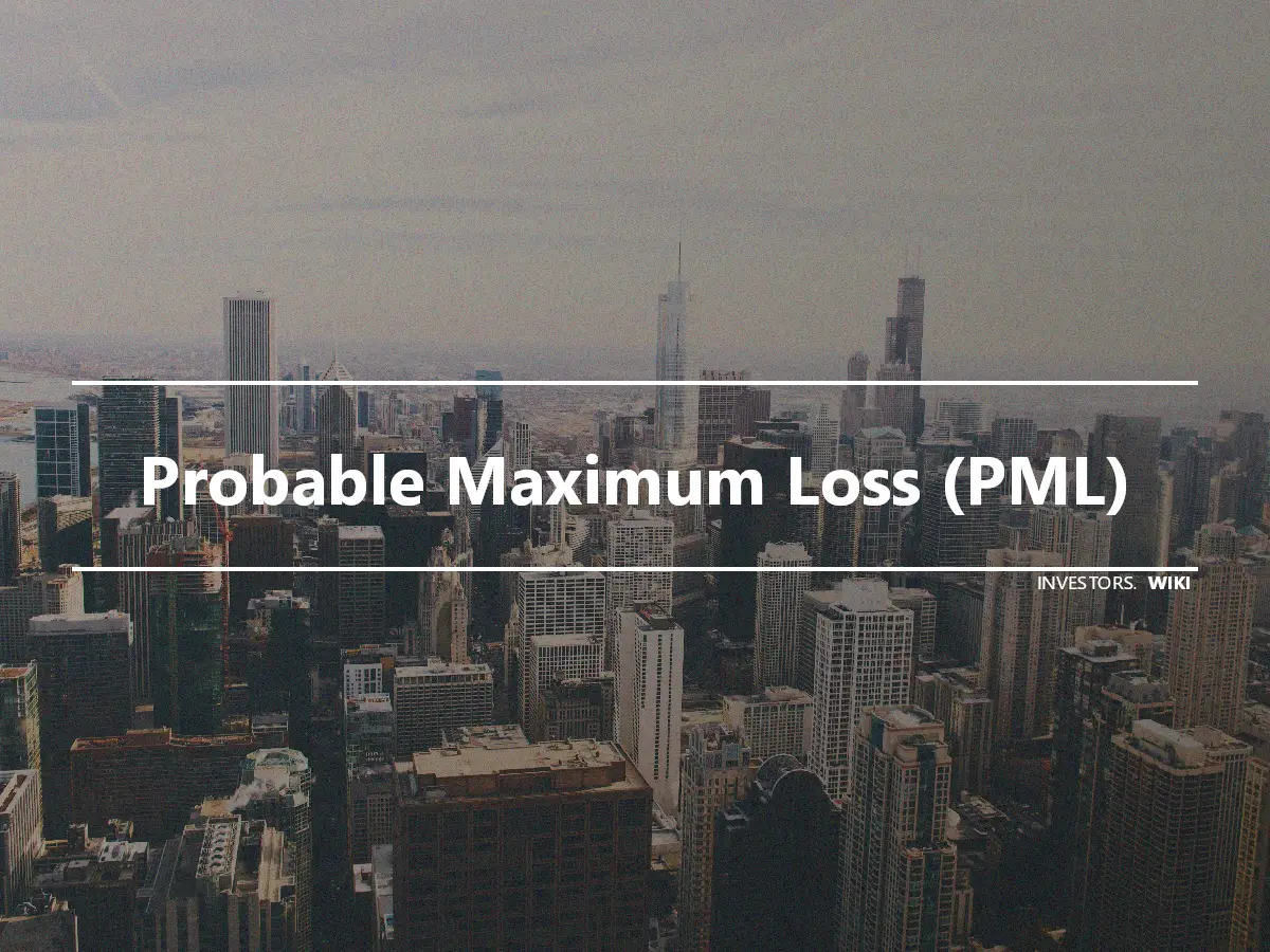 Probable Maximum Loss (PML)