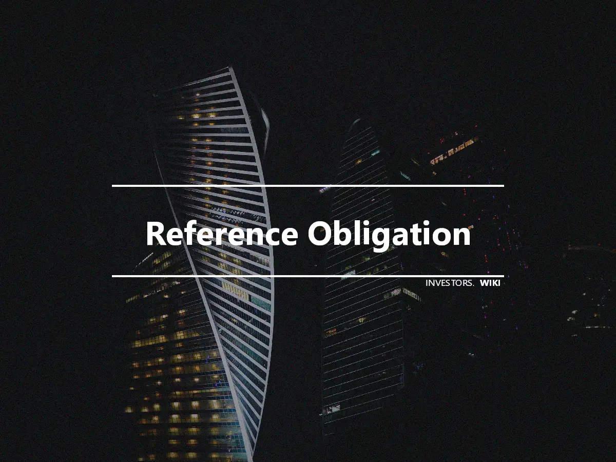 Reference Obligation