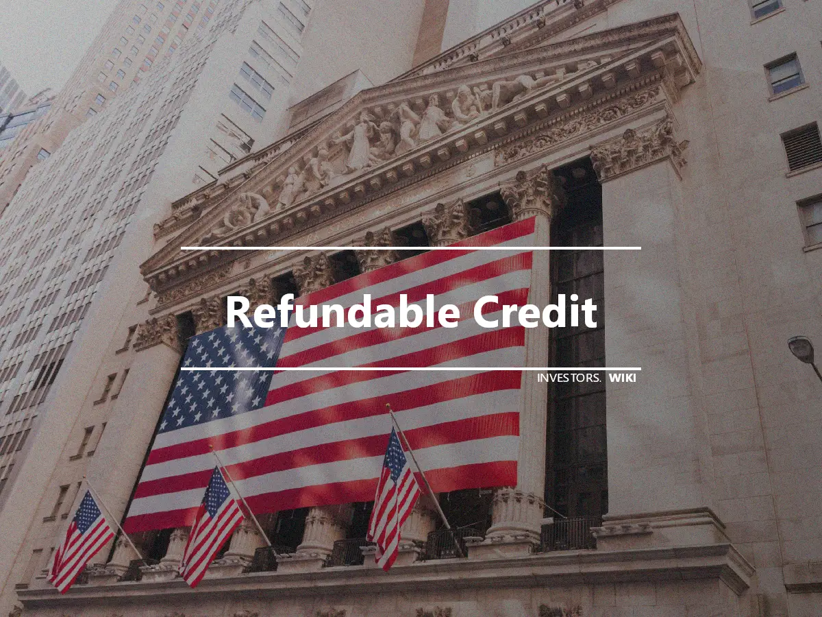 Refundable Credit