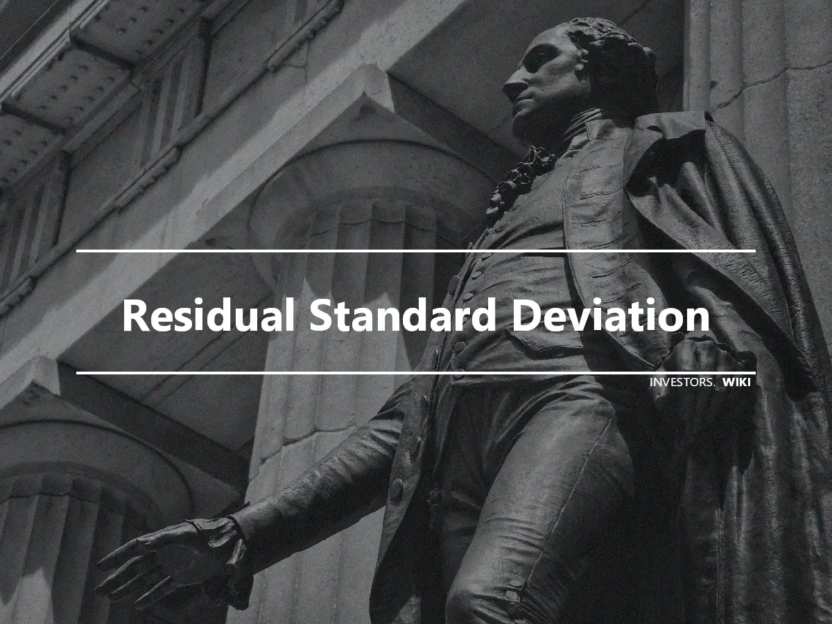 Residual Standard Deviation