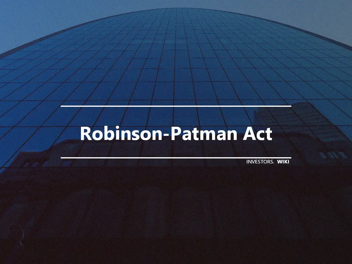Robinson-Patman Act