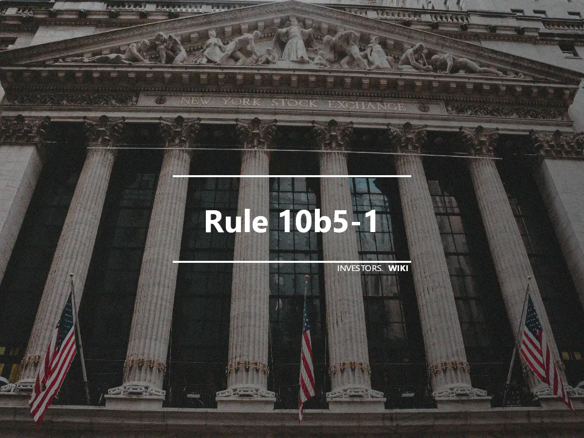 Rule 10b5-1