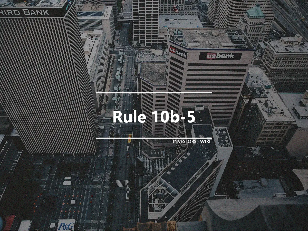 Rule 10b-5