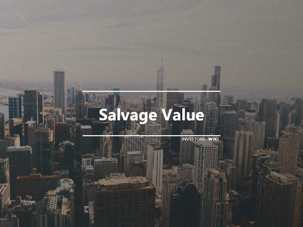 Salvage Value