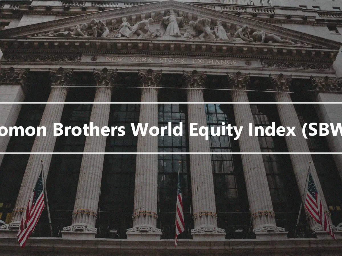Salomon Brothers World Equity Index (SBWEI)