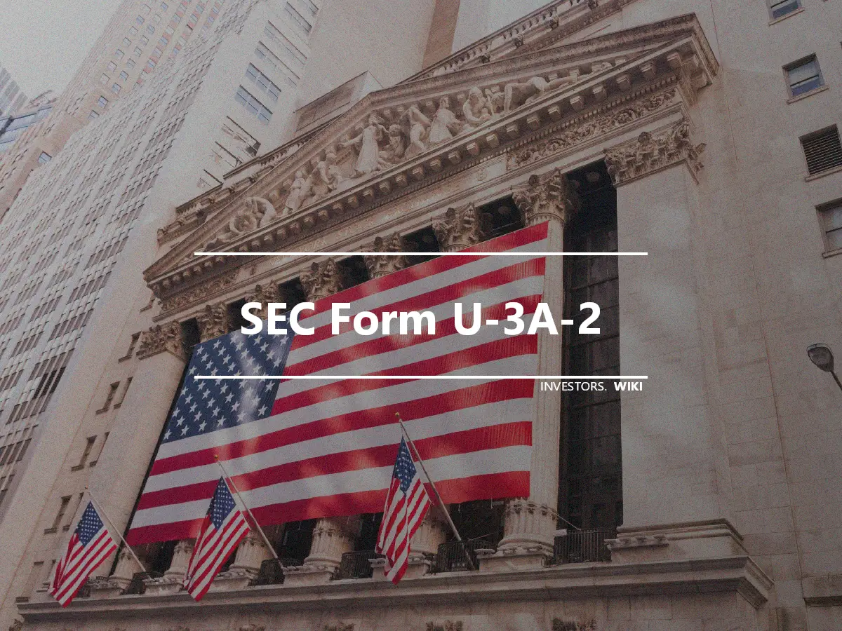 SEC Form U-3A-2