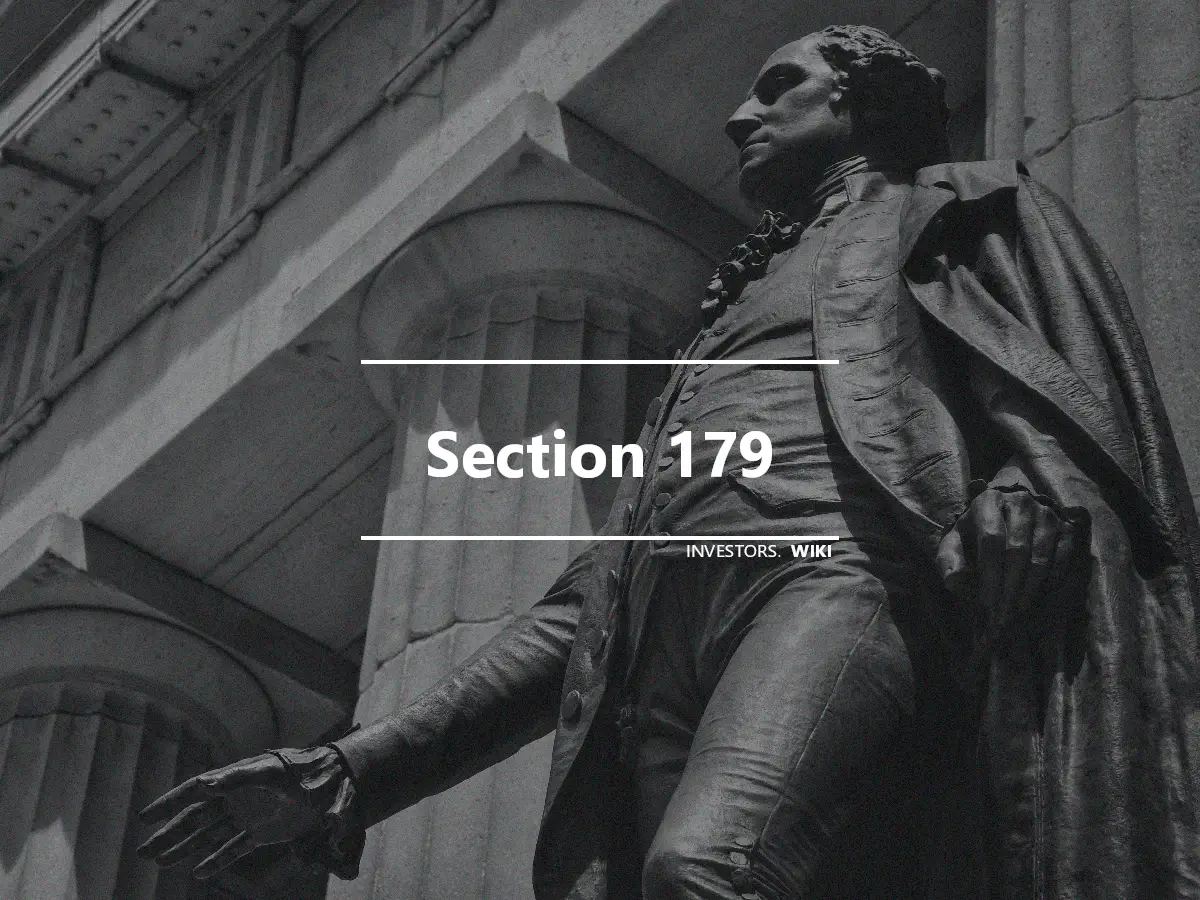 Section 179