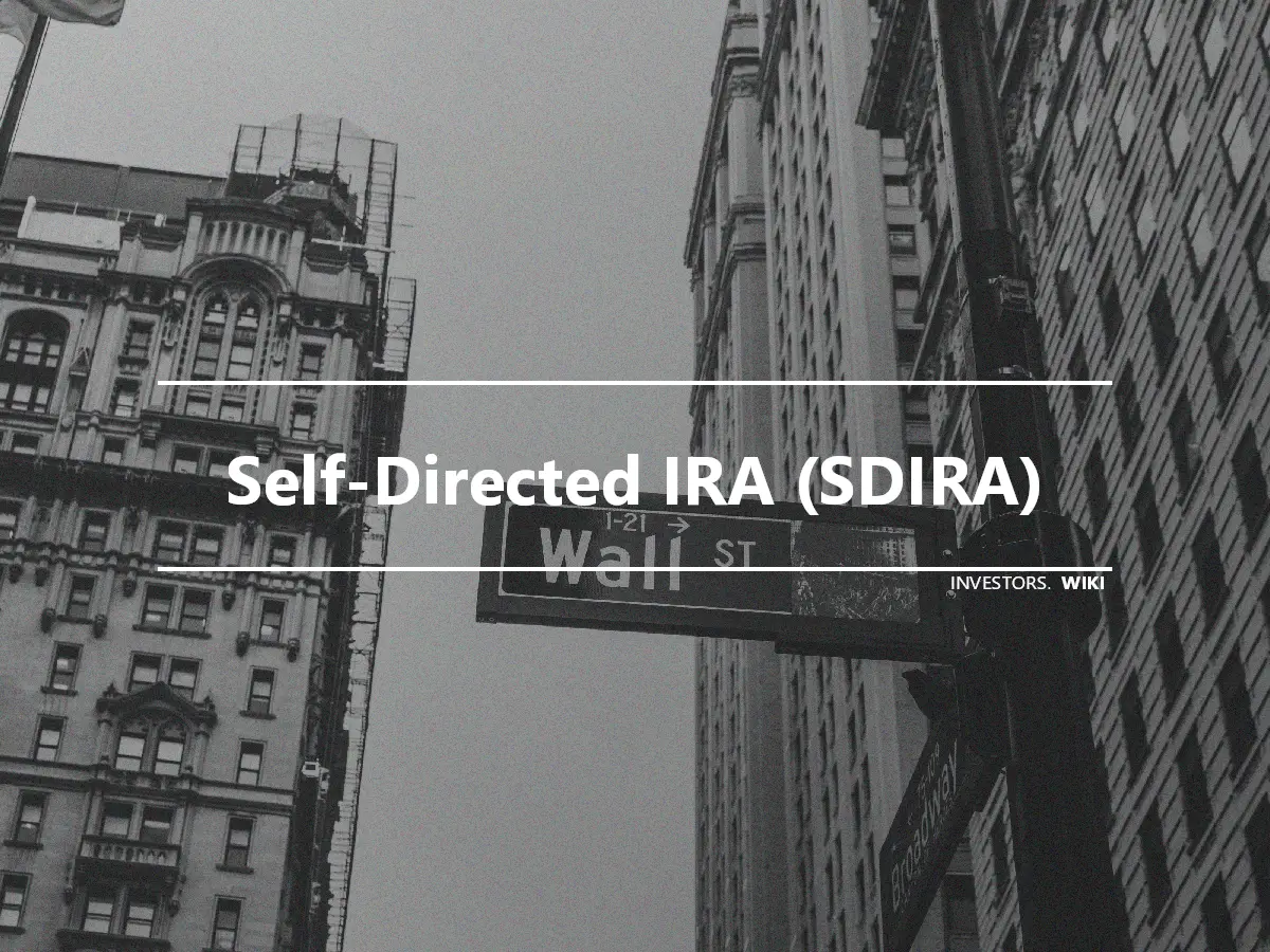 Self-Directed IRA (SDIRA)