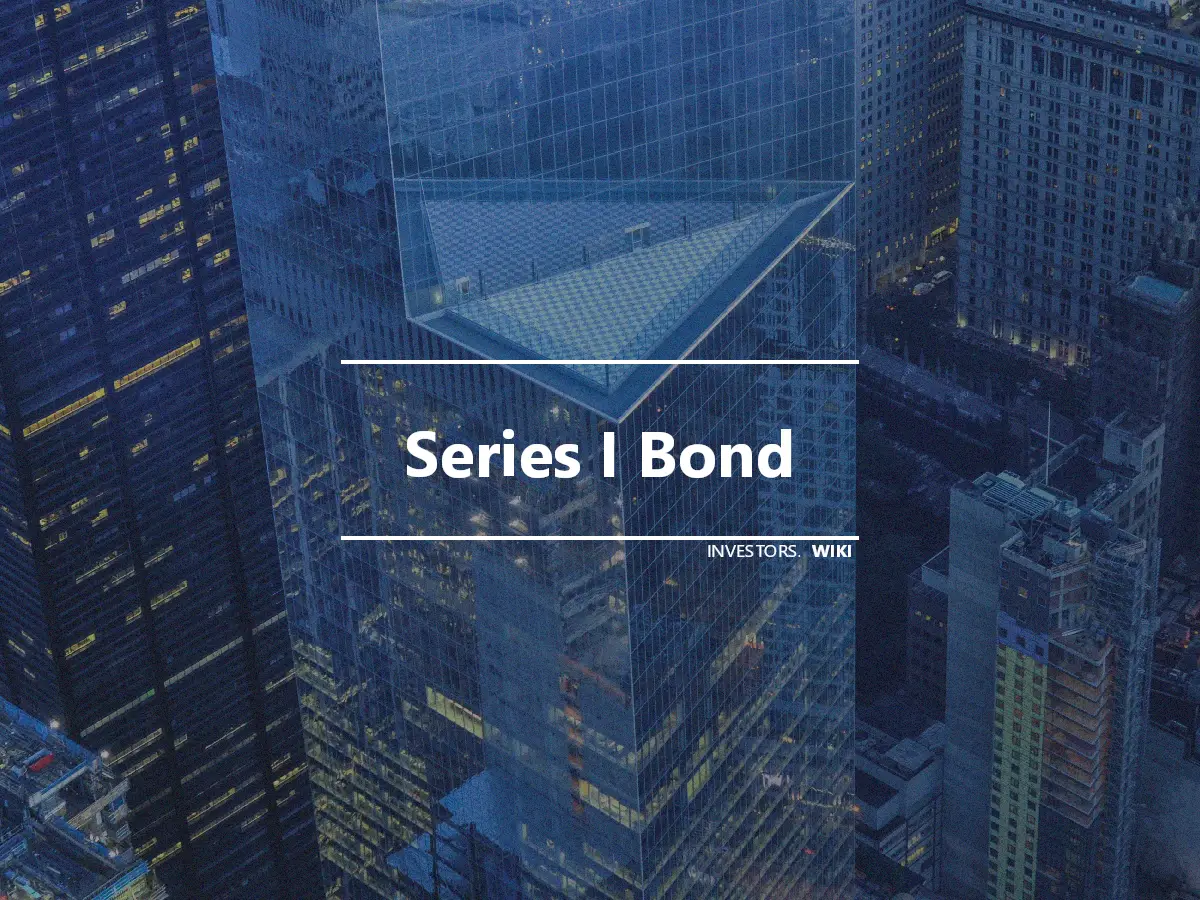 Series I Bond