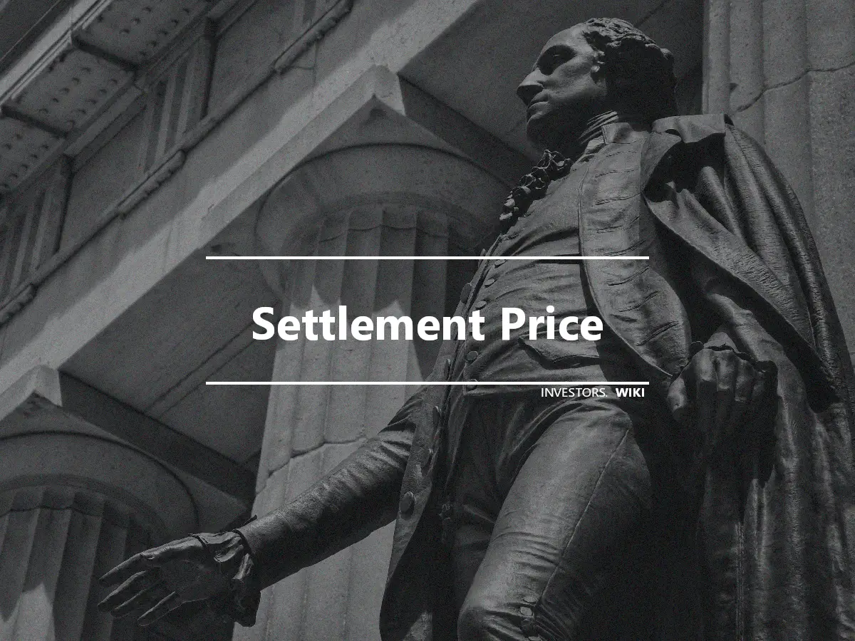 Settlement Price