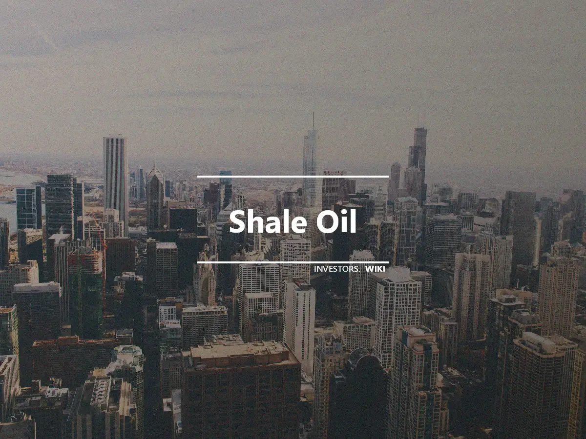 Shale Oil