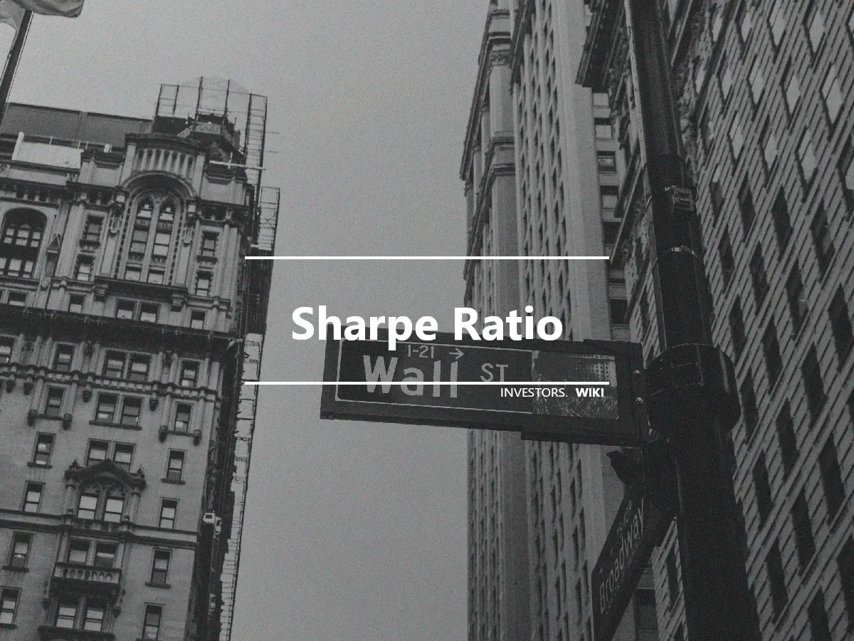 Sharpe Ratio