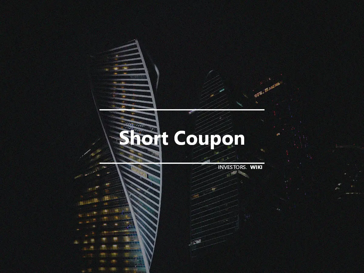 Short Coupon