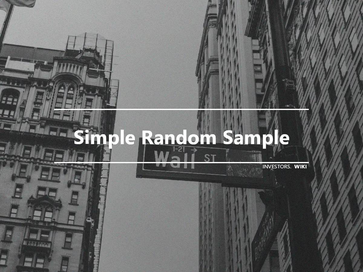 Simple Random Sample