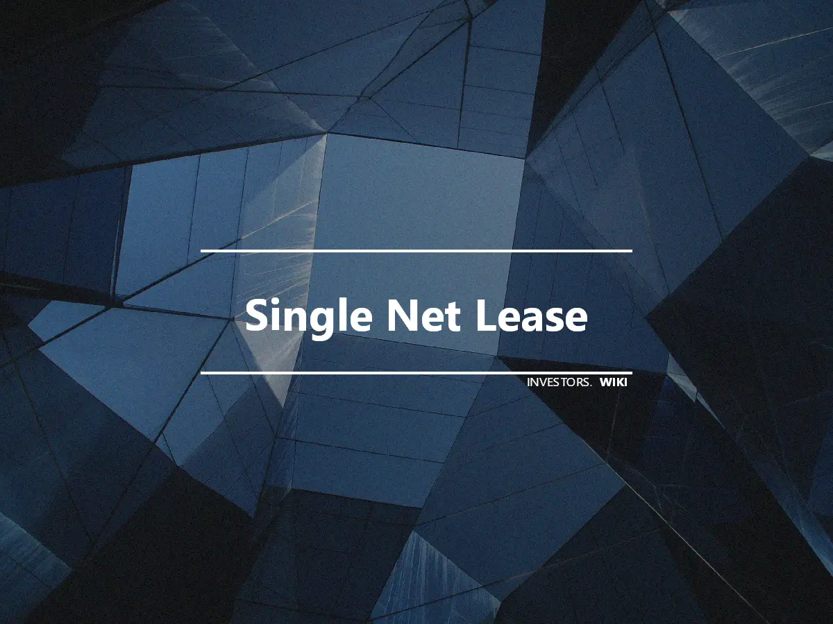 Single Net Lease