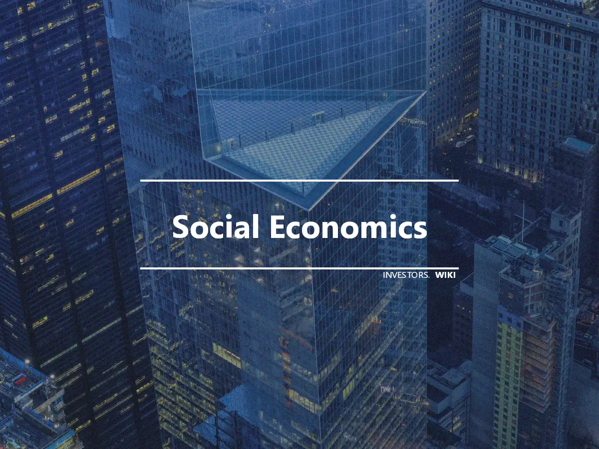 Social Economics