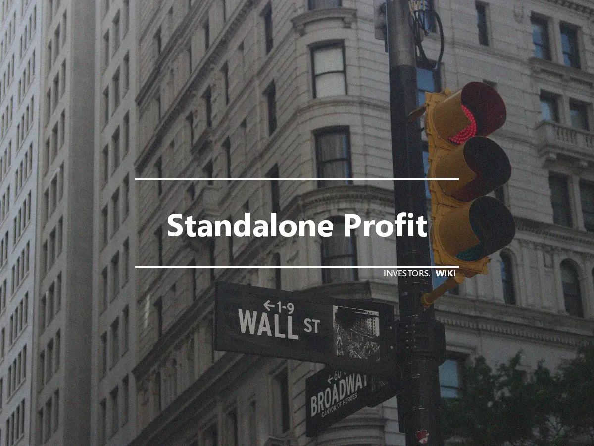 Standalone Profit