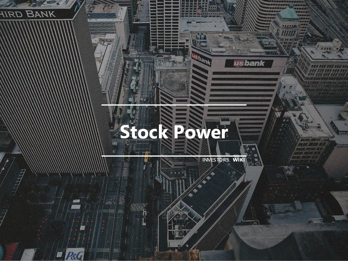 Stock Power