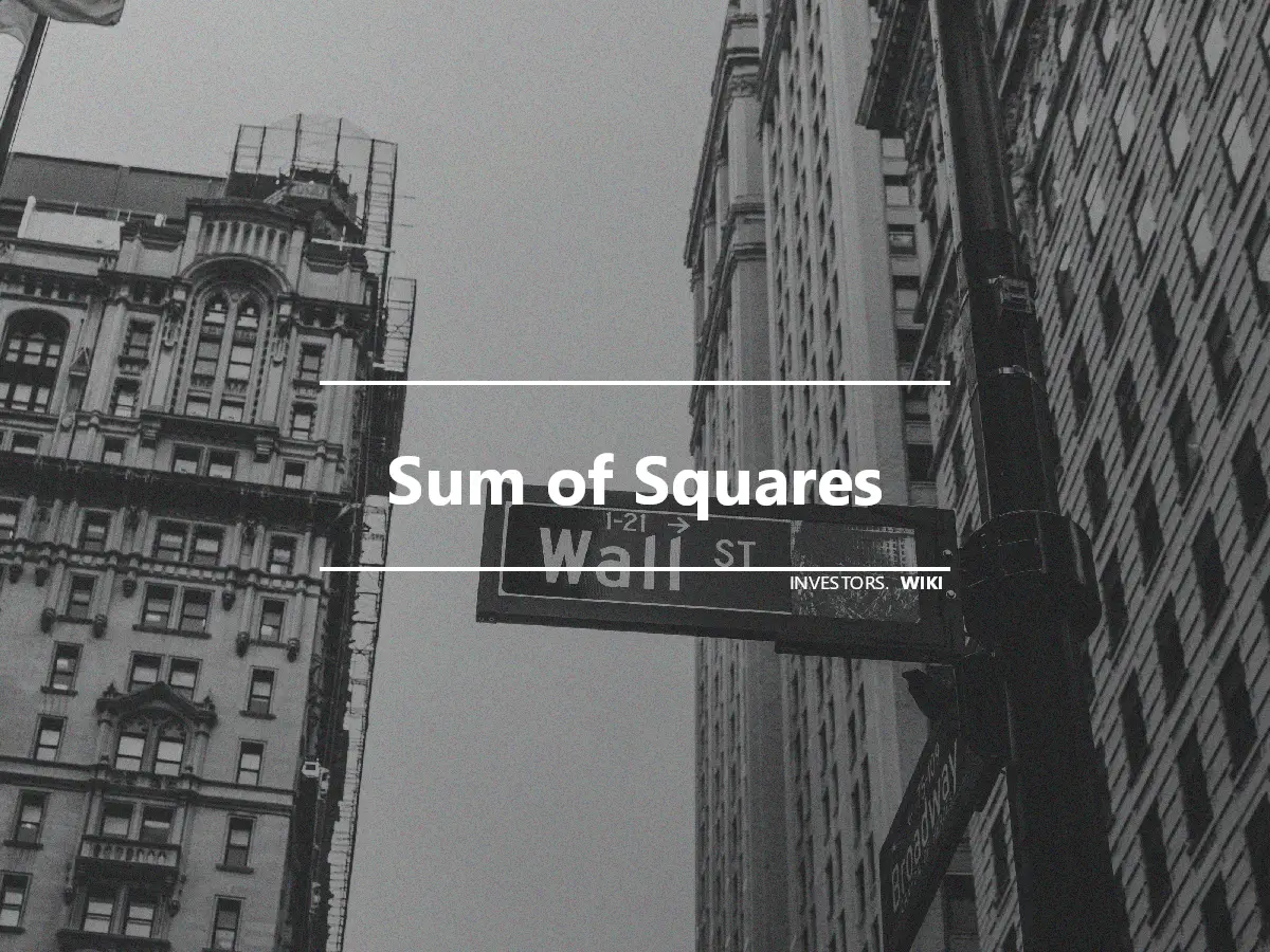 Sum of Squares