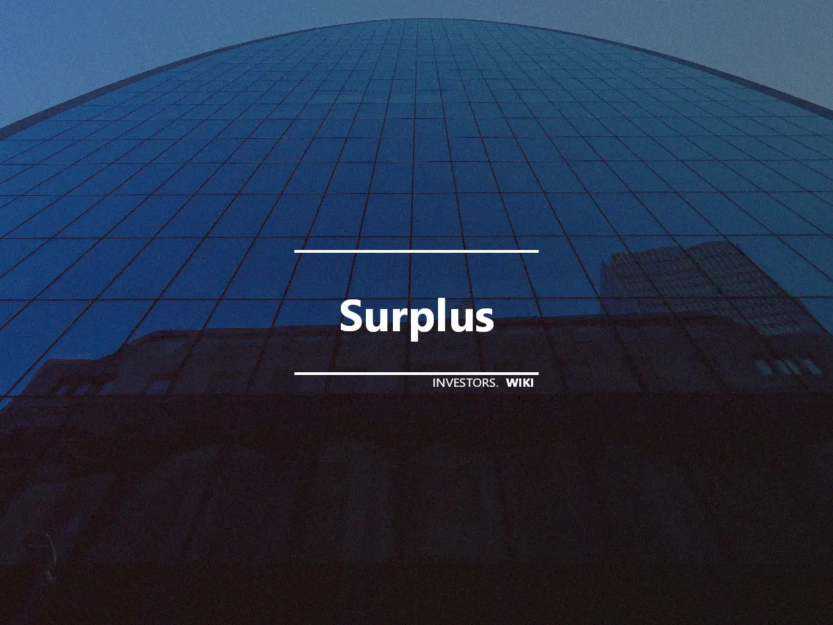 Surplus