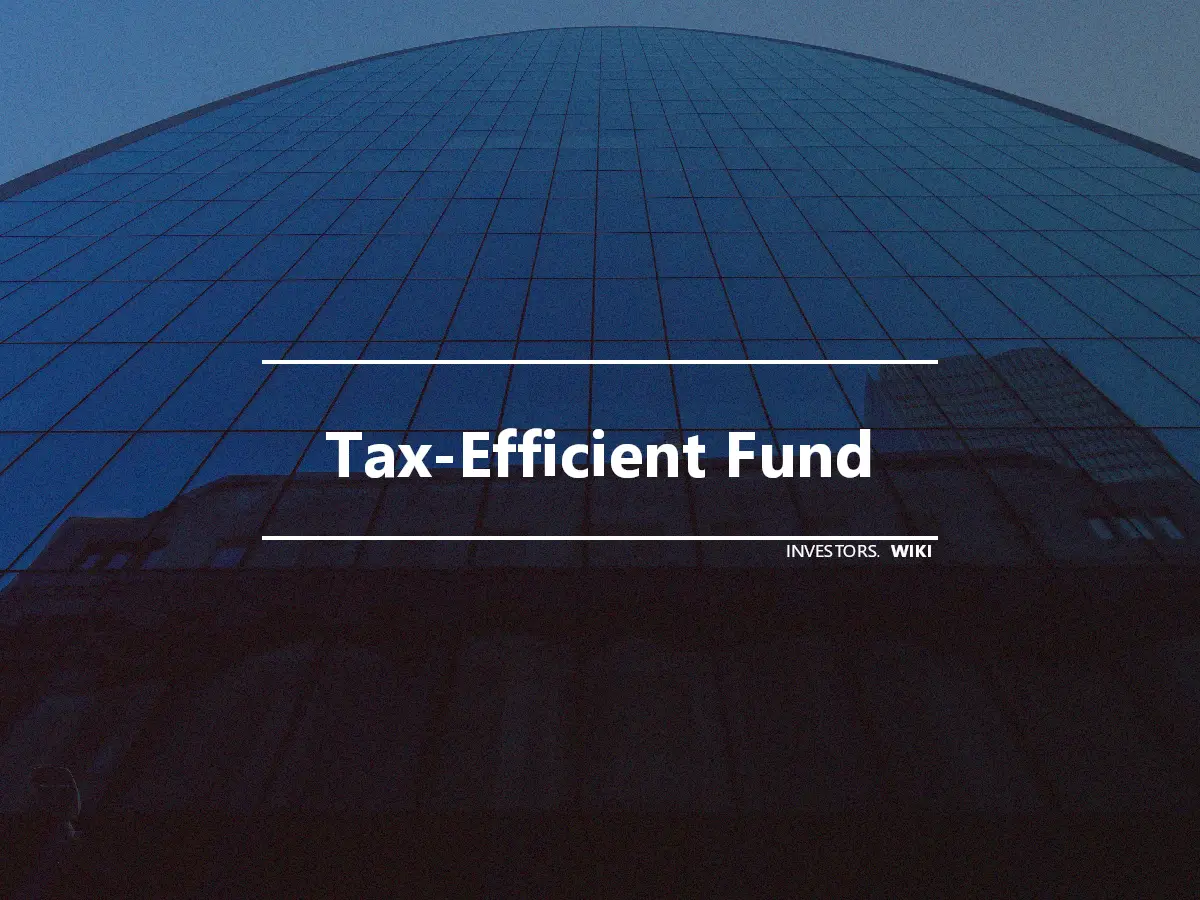 Tax-Efficient Fund