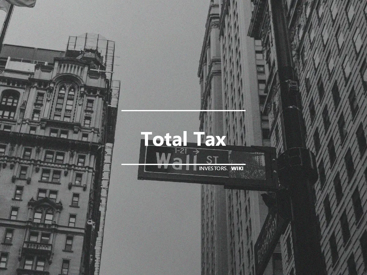Total Tax