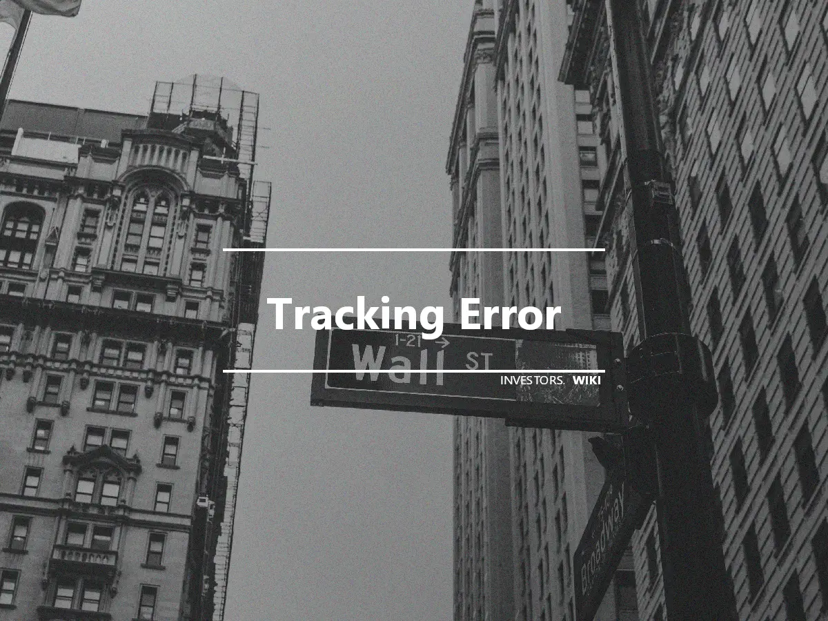 Tracking Error