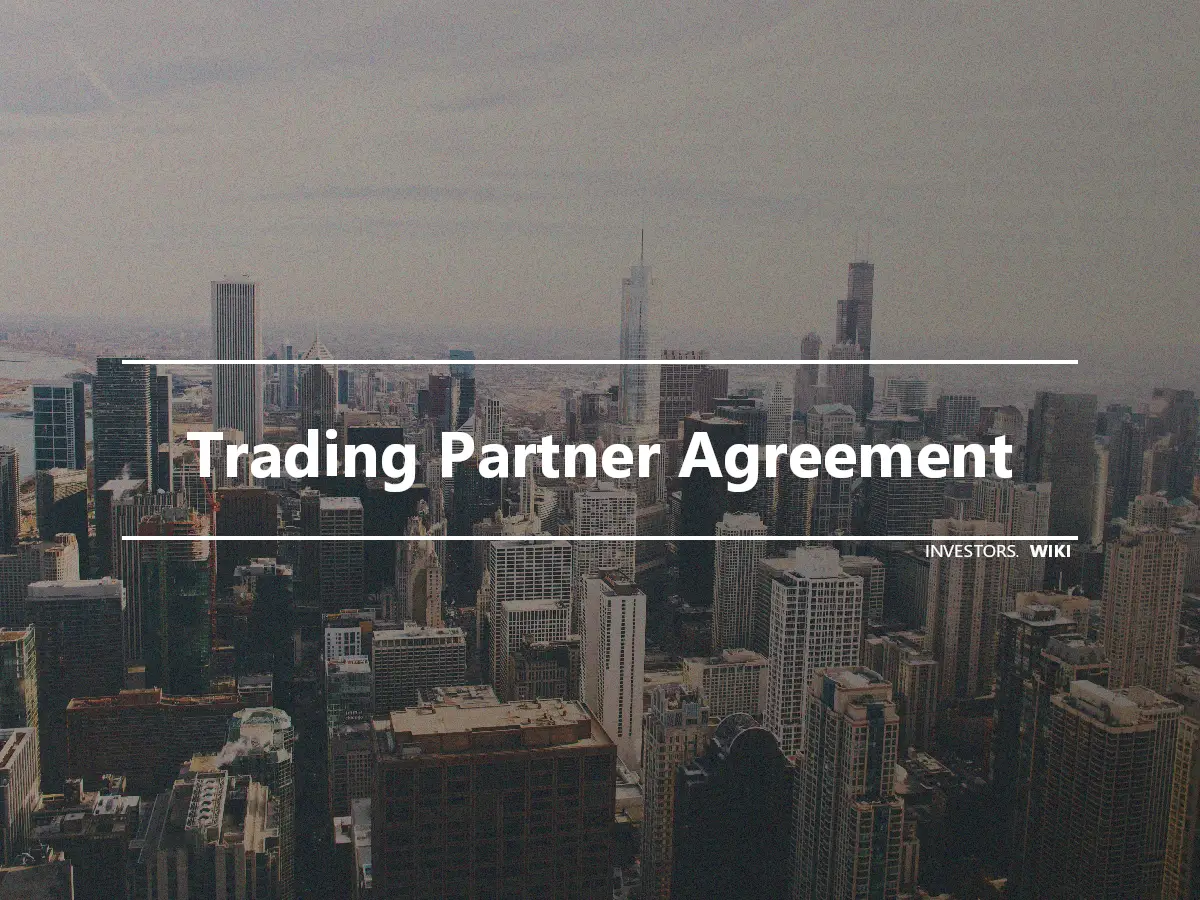 Trading Partner Agreement