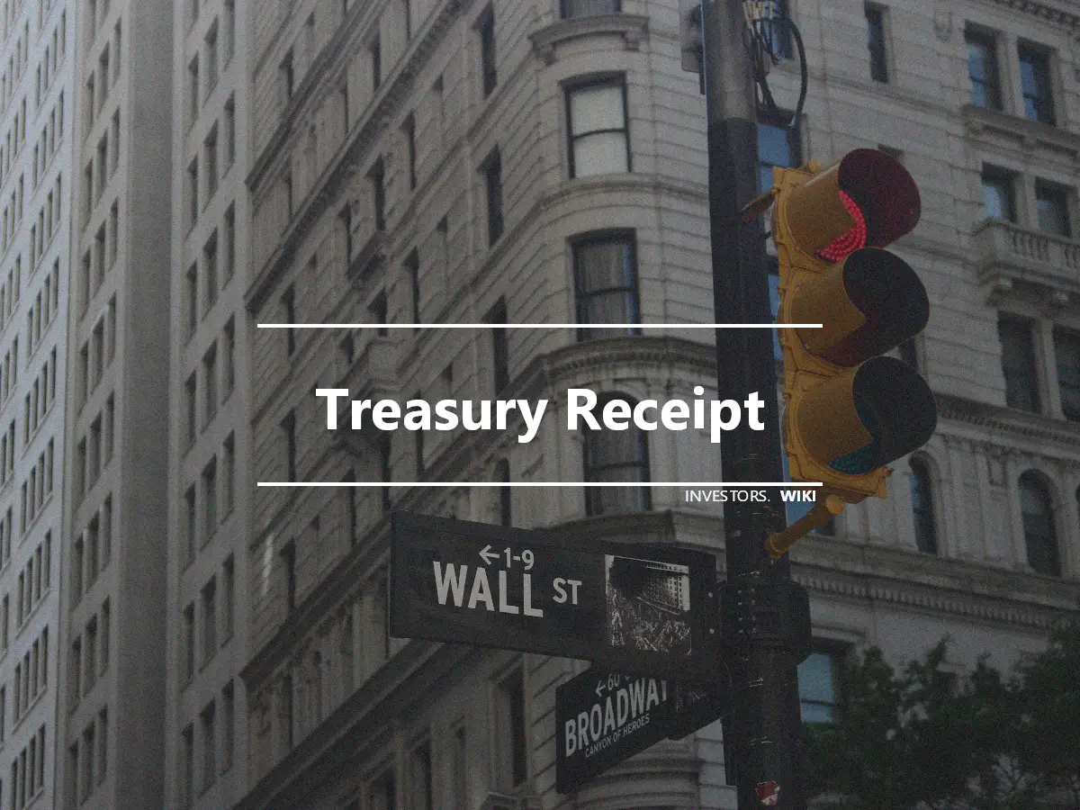 Treasury Receipt