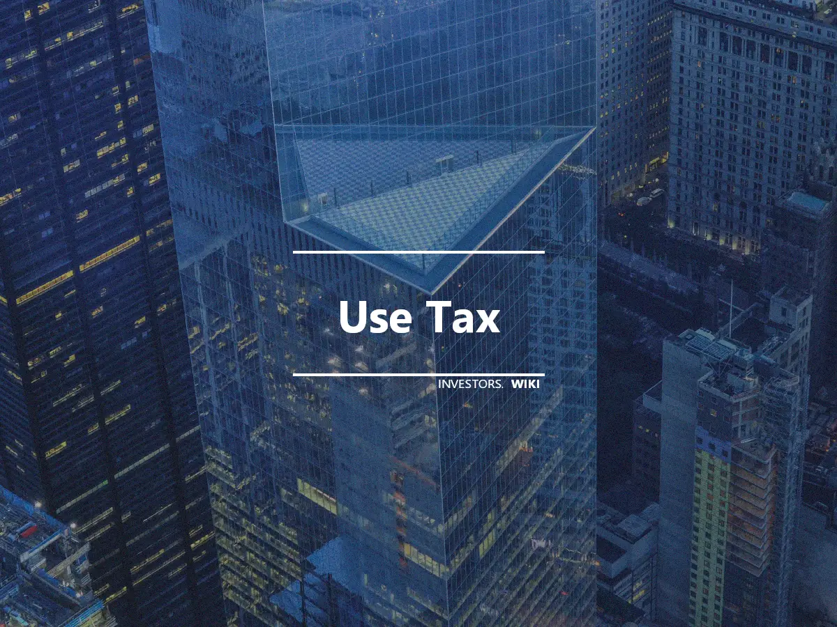 Use Tax