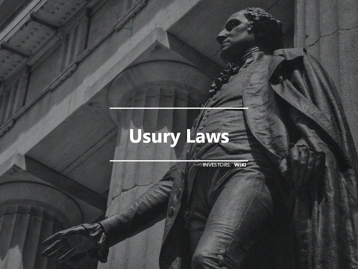 Usury Laws