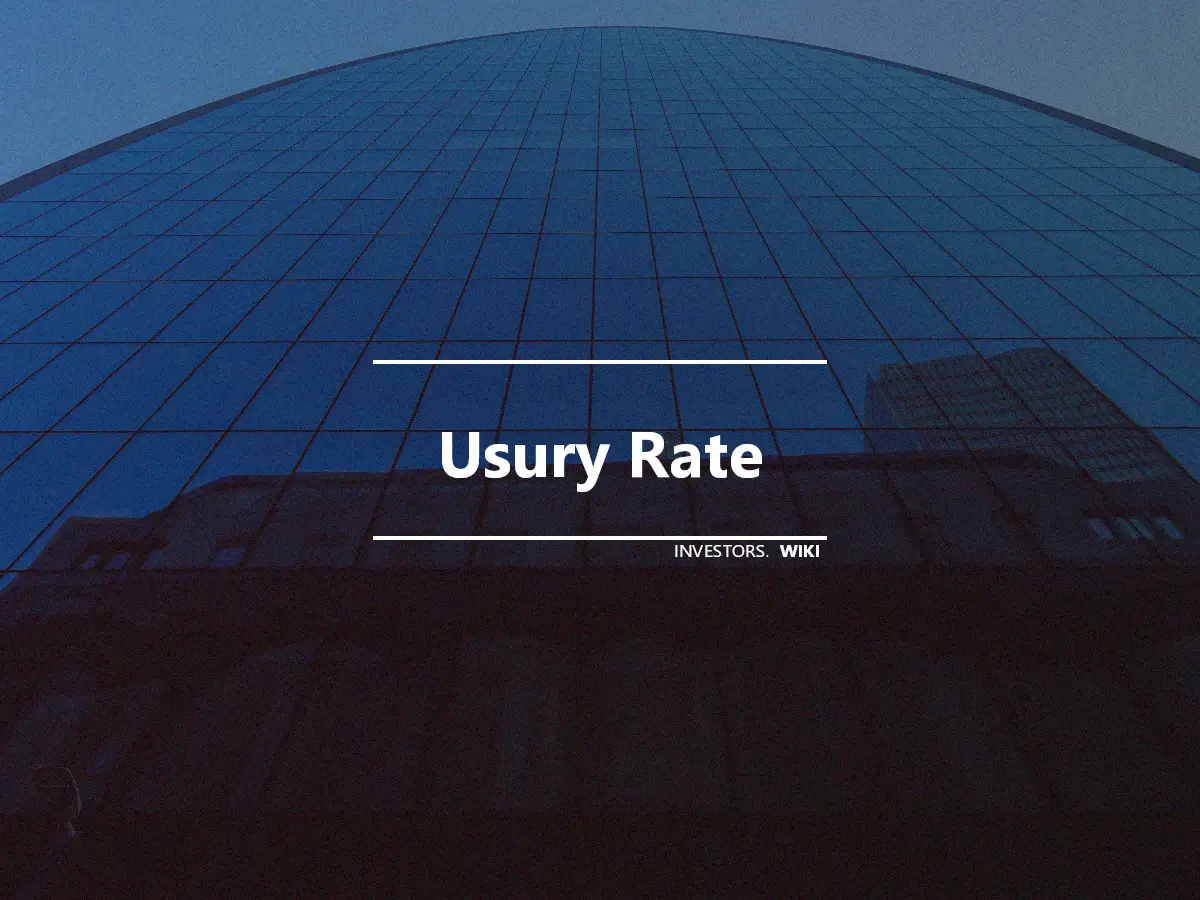Usury Rate