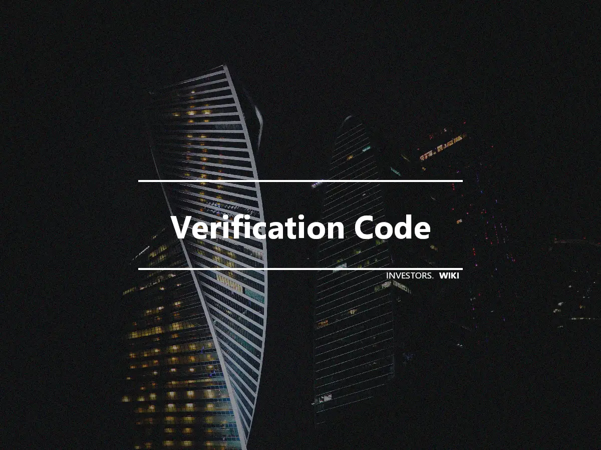 Verification Code