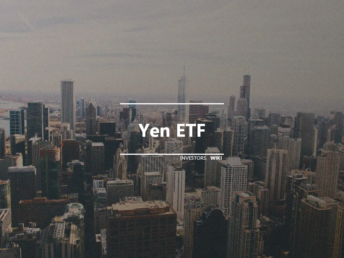 Yen ETF