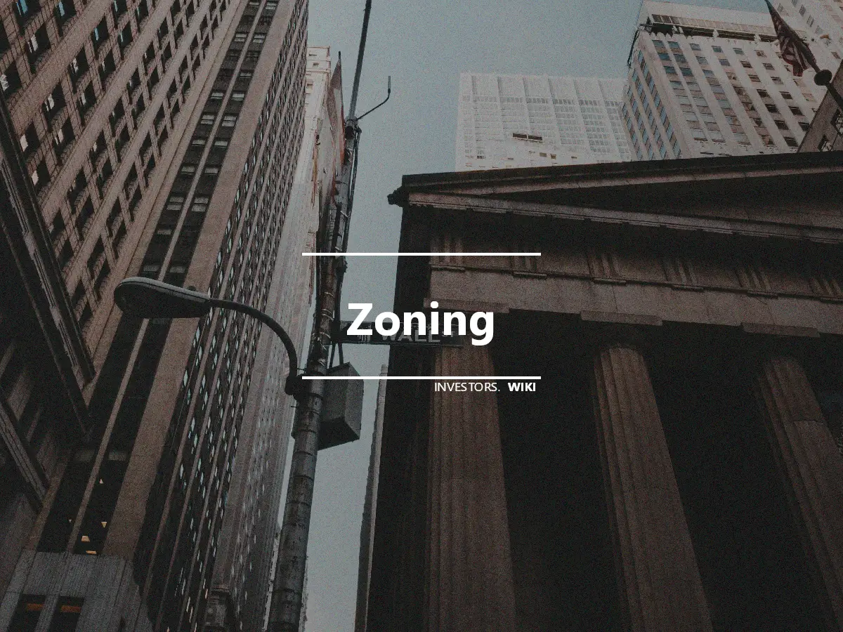 Zoning