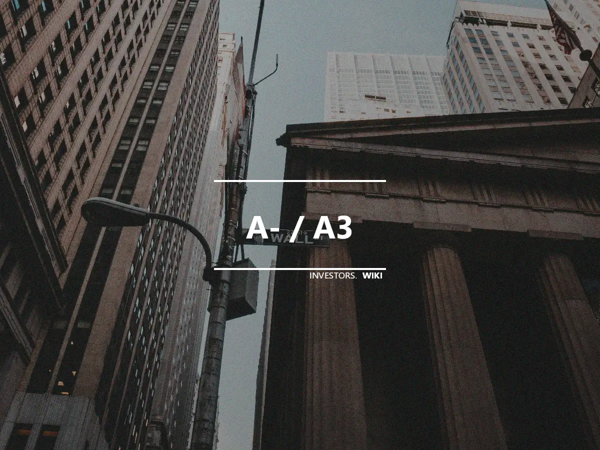 A- / A3