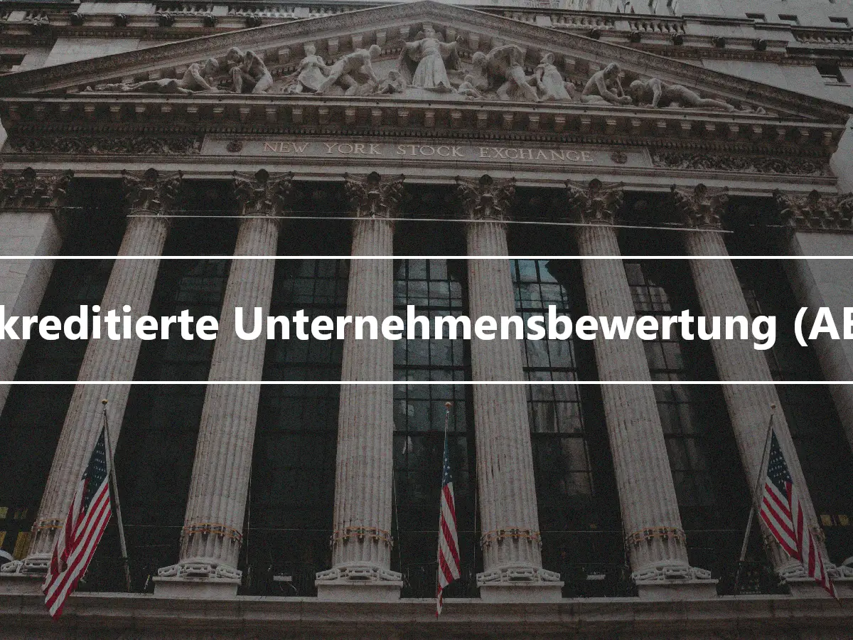 Akkreditierte Unternehmensbewertung (ABV)