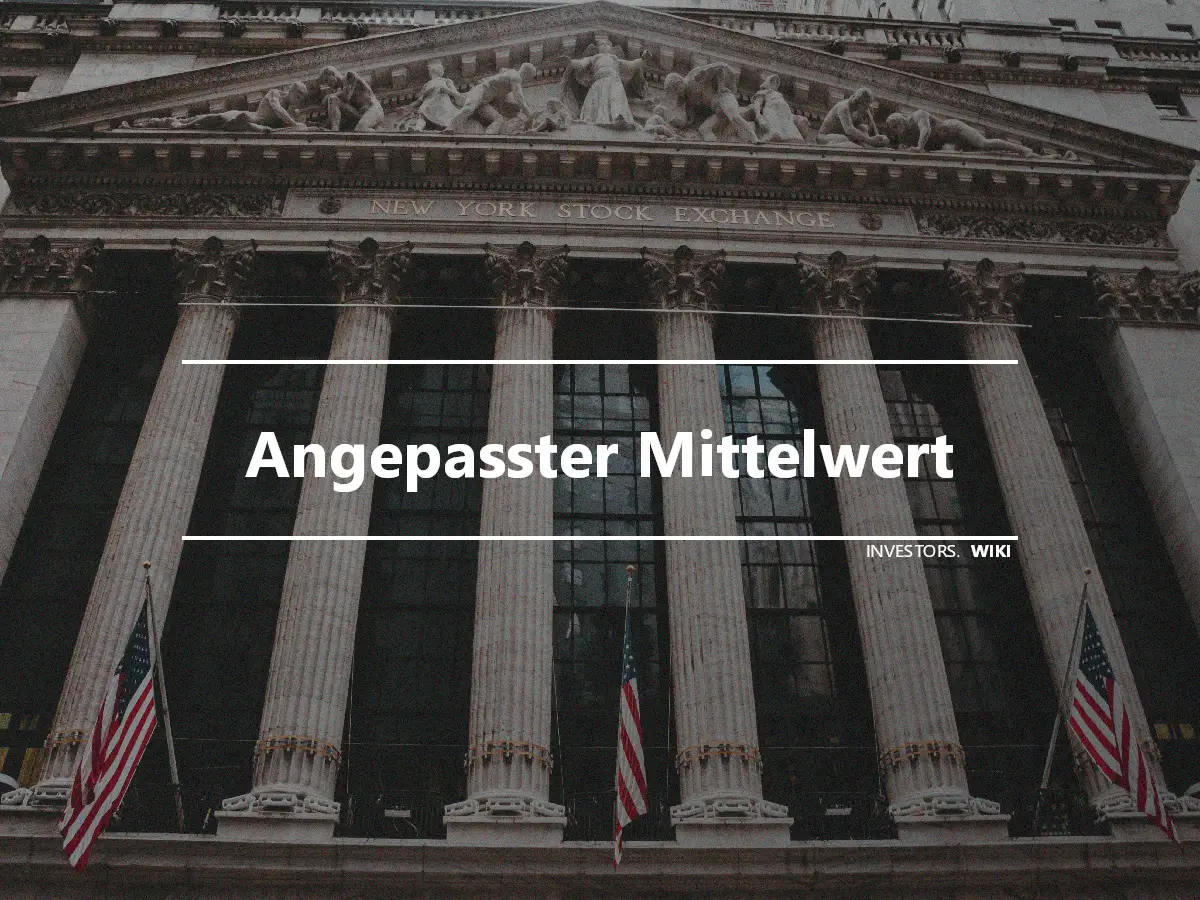 Angepasster Mittelwert