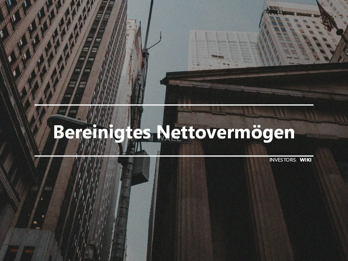 Bereinigtes Nettovermögen