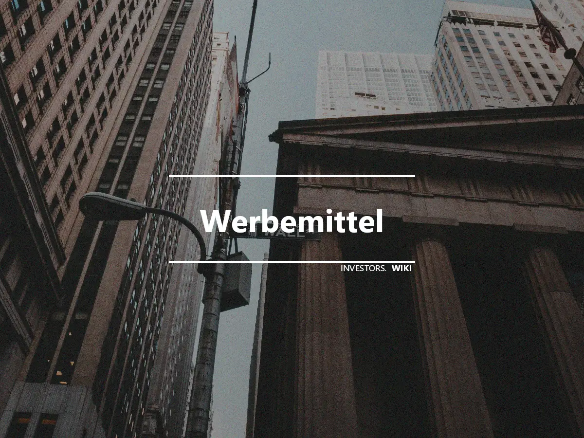 Werbemittel