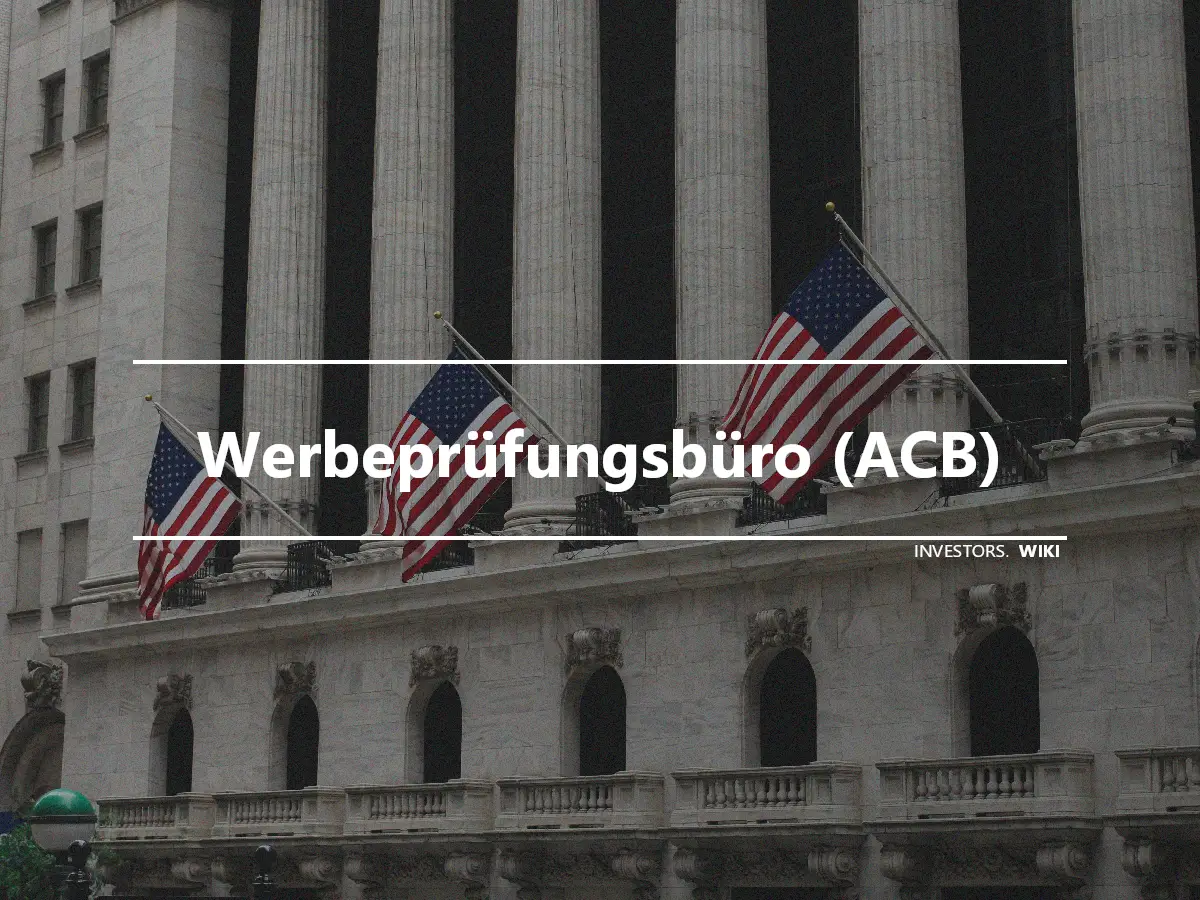 Werbeprüfungsbüro (ACB)