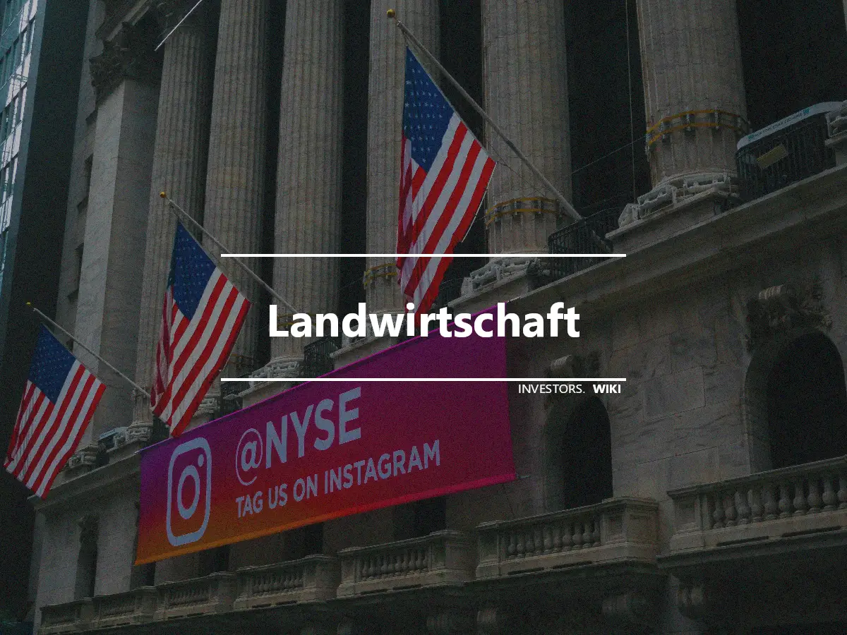 Landwirtschaft