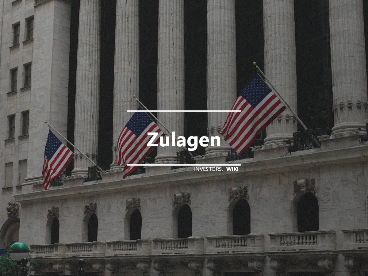 Zulagen