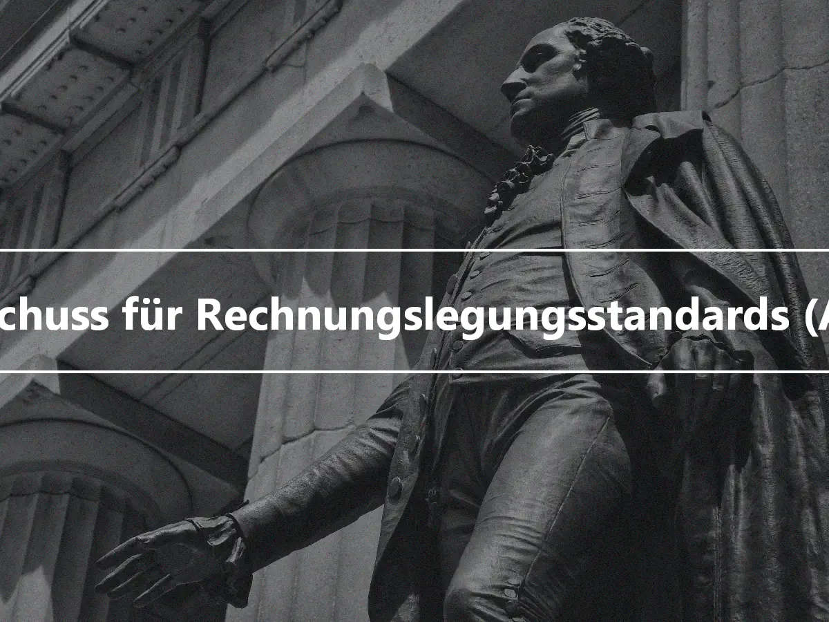 Ausschuss für Rechnungslegungsstandards (ASC )