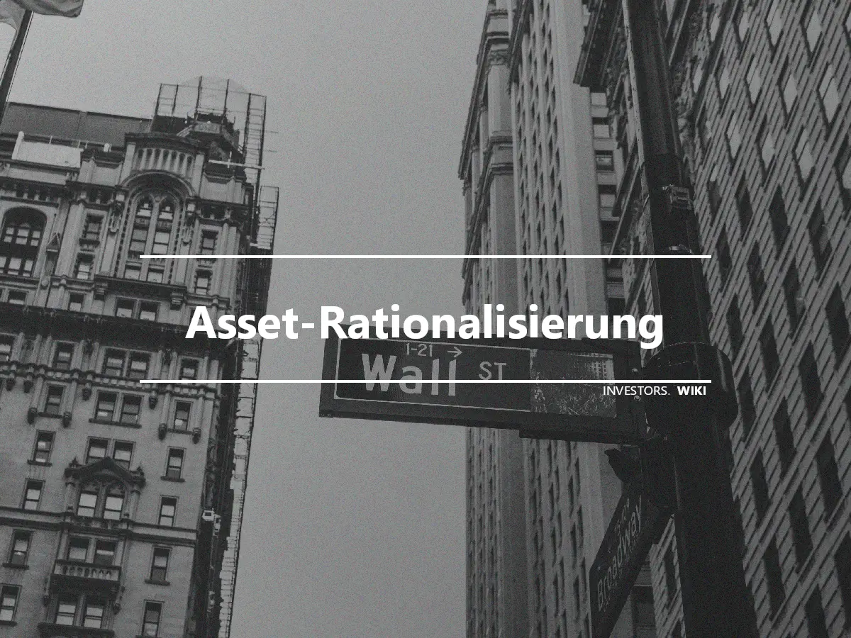 Asset-Rationalisierung