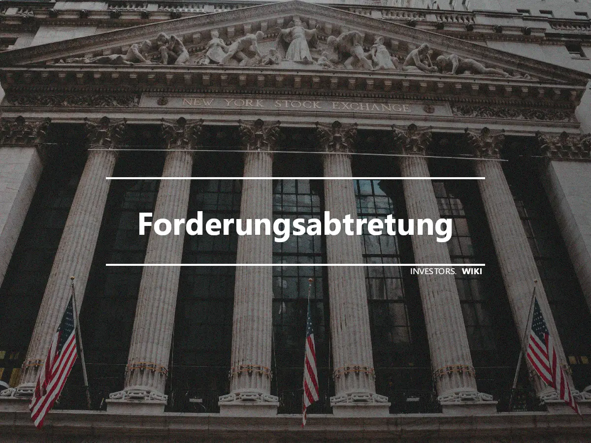 Forderungsabtretung