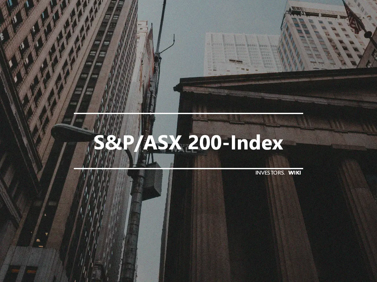 S&P/ASX 200-Index