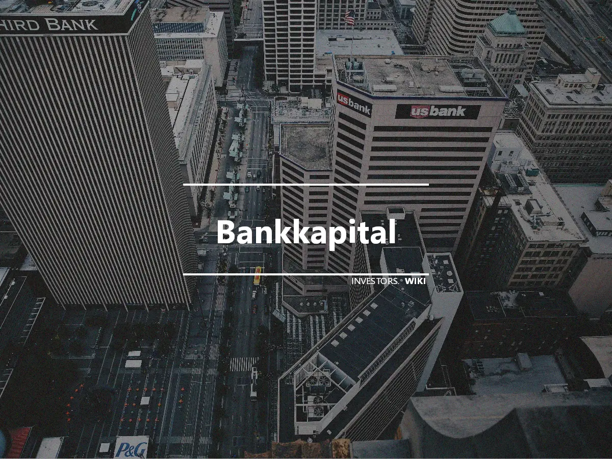 Bankkapital